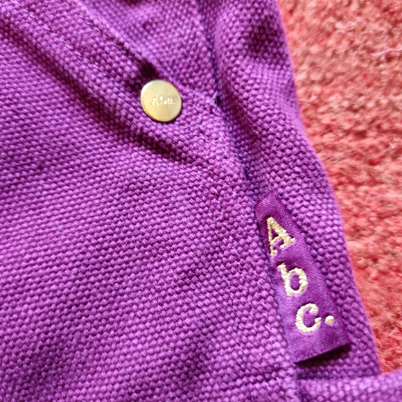 Advisory Board Crystals Abc Double Knee Carpenter PantsRhodolite Purple Size 30 - Picture 6 of 12